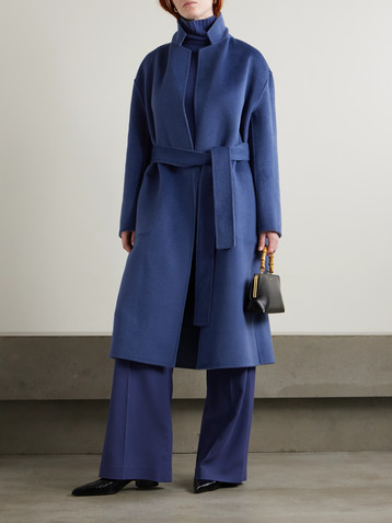 JOSEPH Edmond reversible wool, cashmere and silk-blend coat