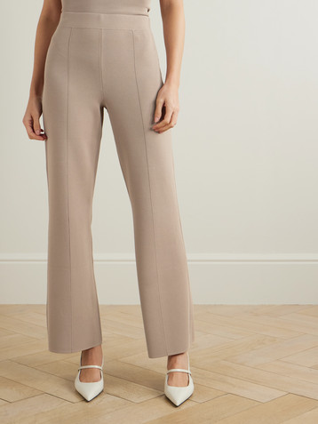 JOSEPH Milano stretch-knit flared pants