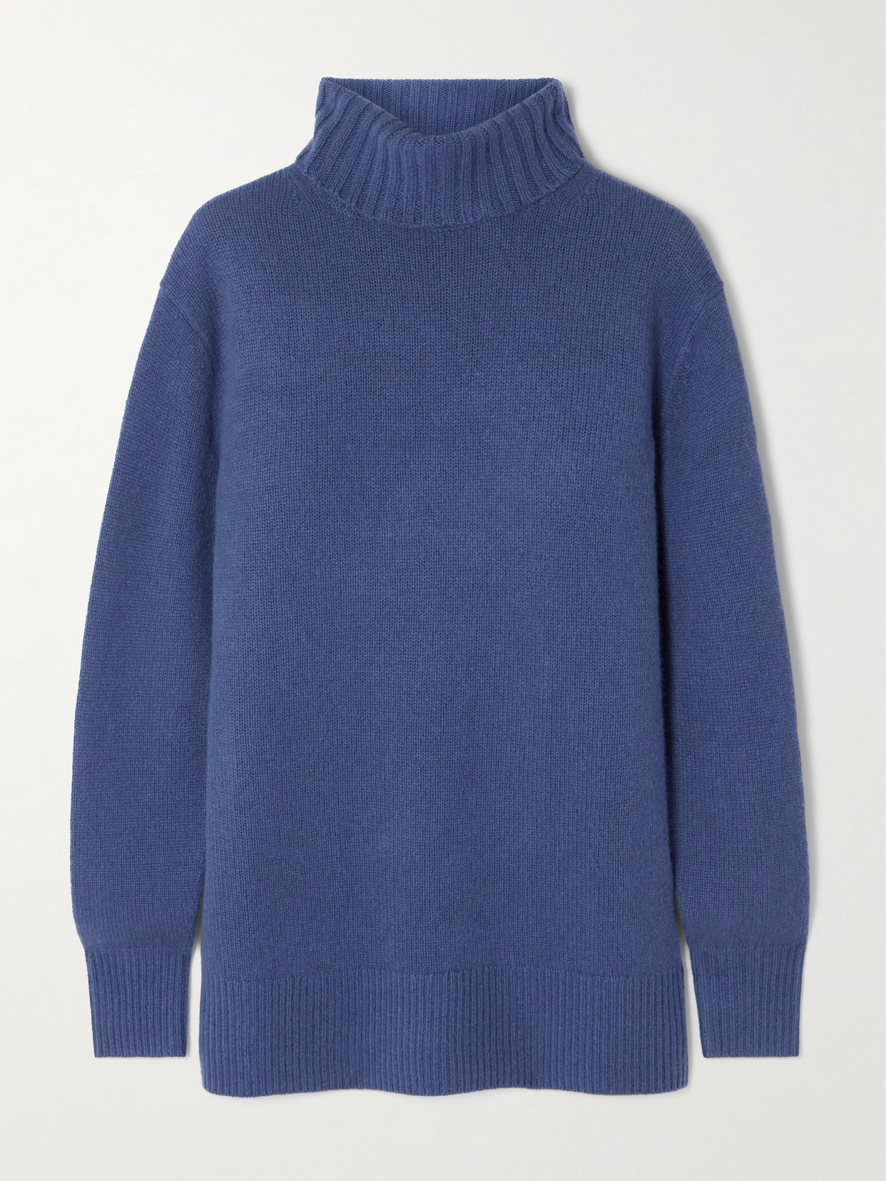 Joseph Cashmere Turtleneck Sweater In Blue