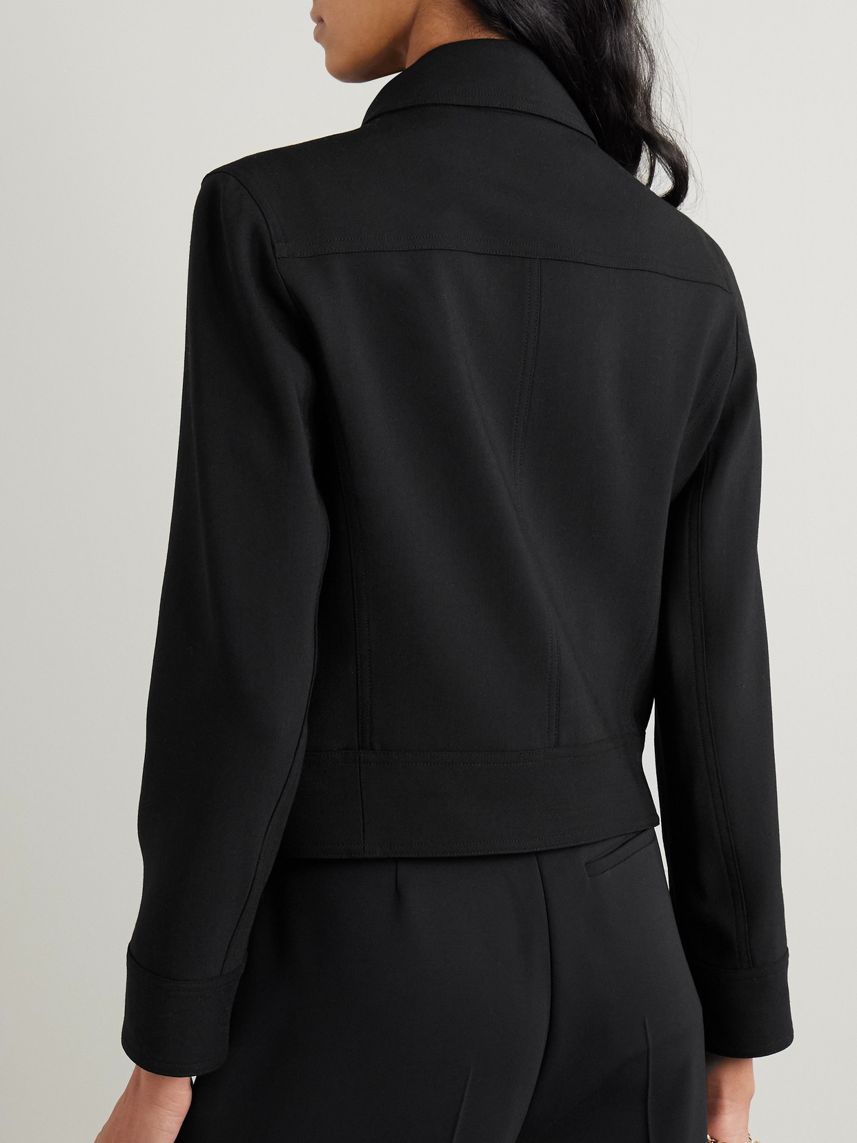 Joseph Mistral Twill Jacket In Black