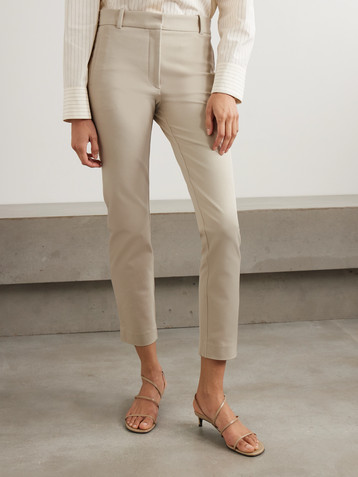 JOSEPH Eliston gabardine tapered pants