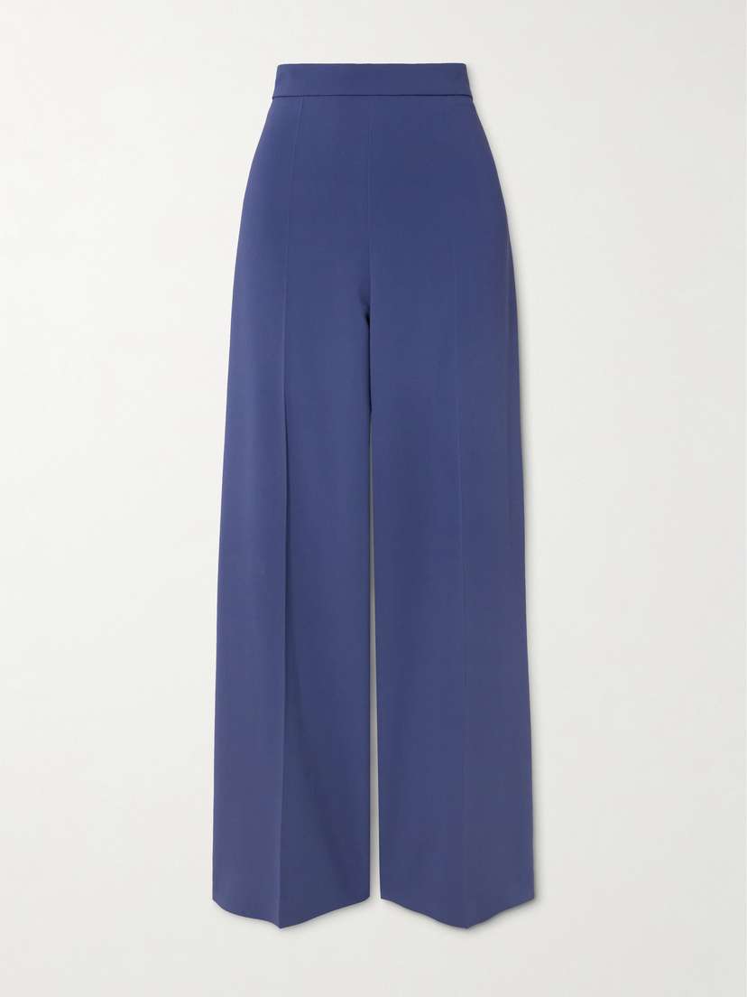 Joseph Alane Pleated Cady Wide-leg Pants