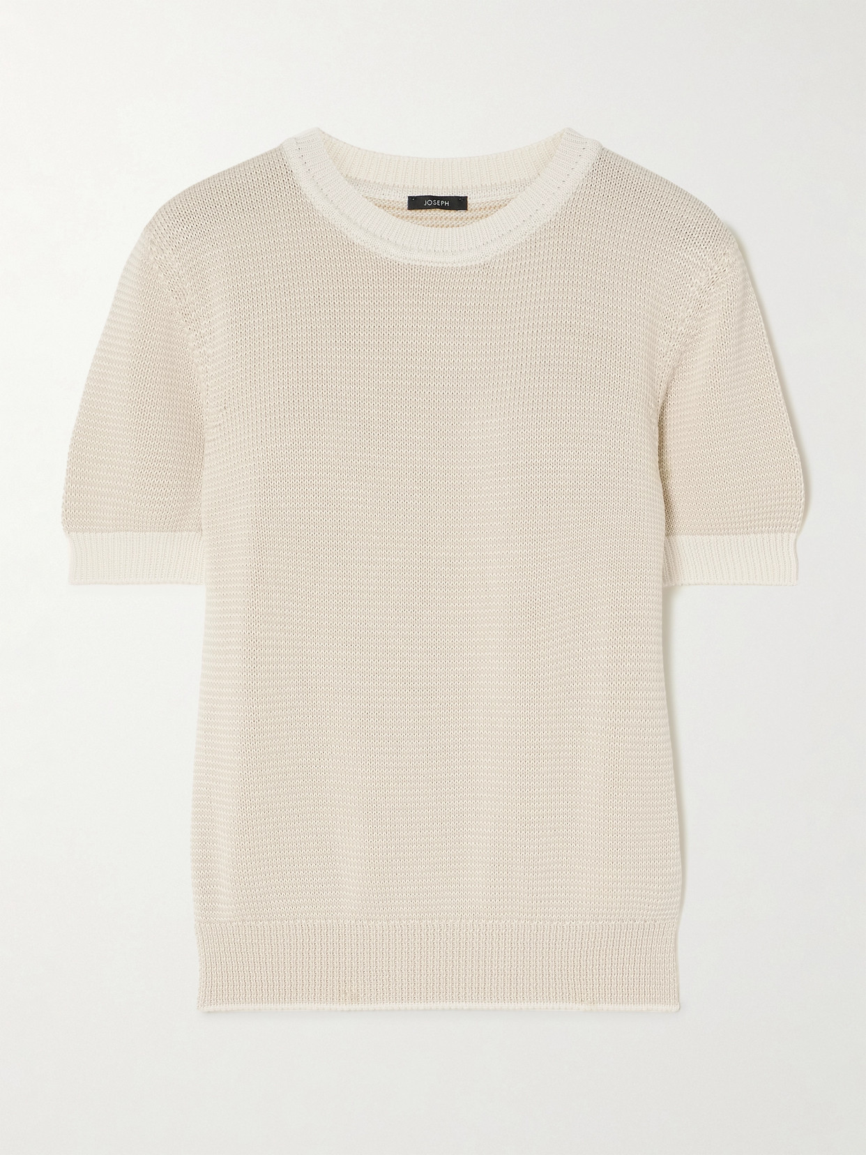 Joseph Cotton Sweater In Neutrals