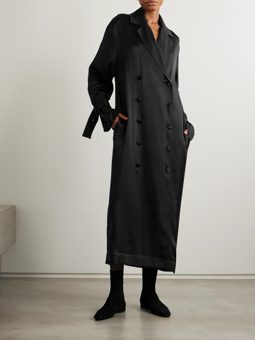 TOTEME Satin trench coat