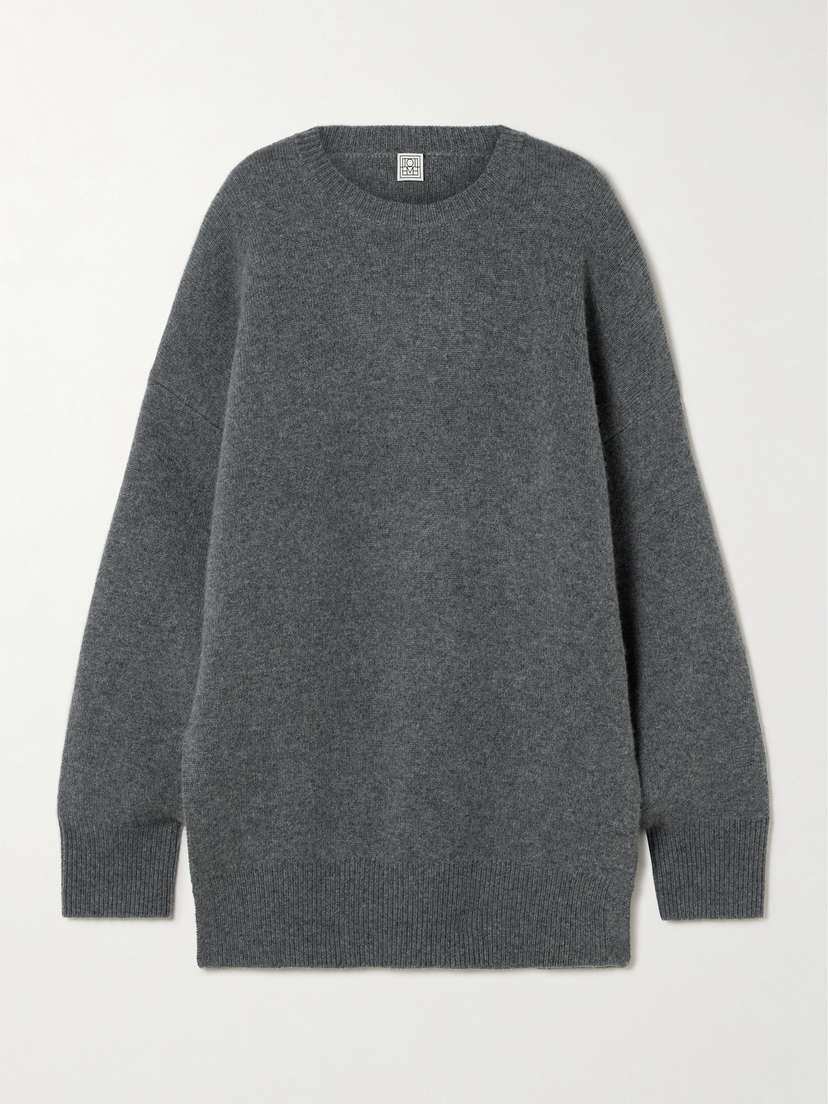 TOTEME Oversized Wool-blend Sweater