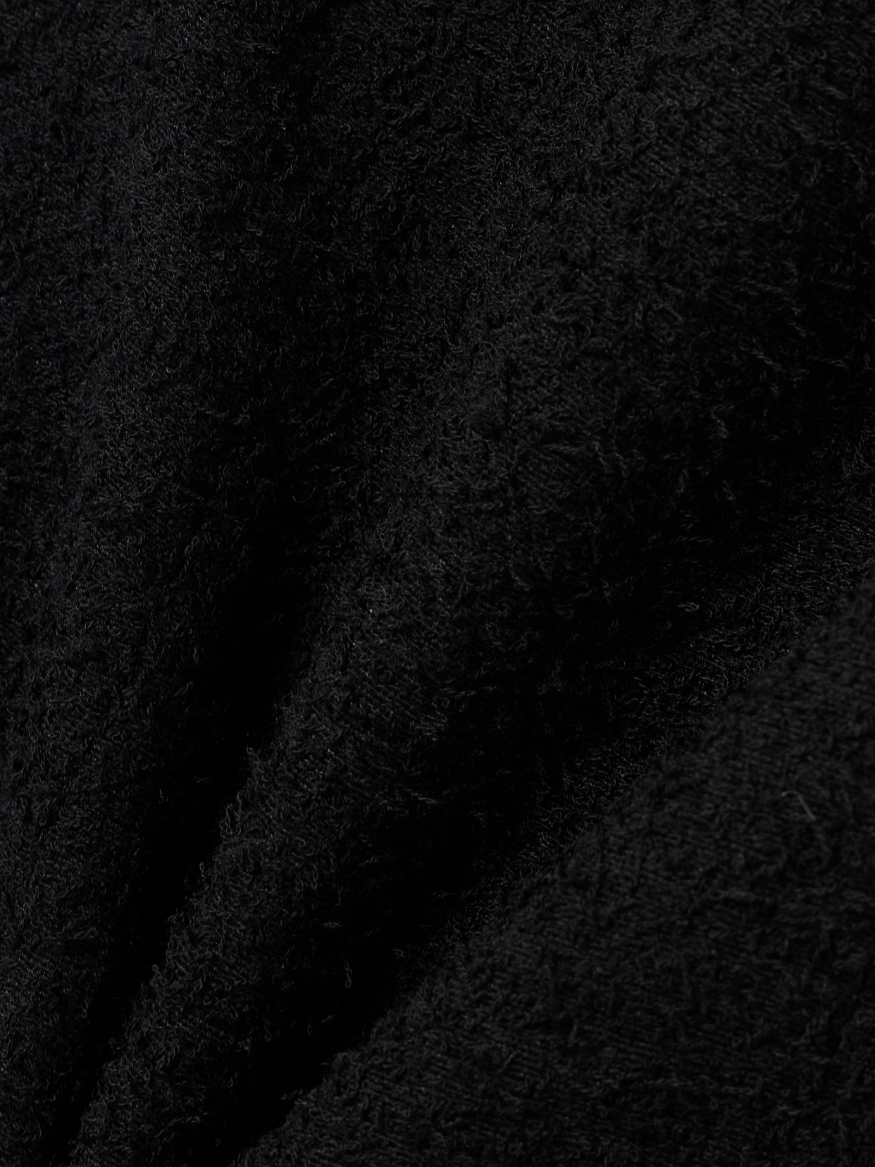 Wool-Blend Bouclé Top