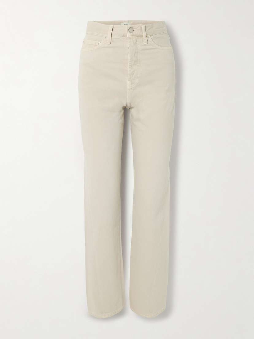 TOTEME Mid-rise Straight-leg Organic Jeans