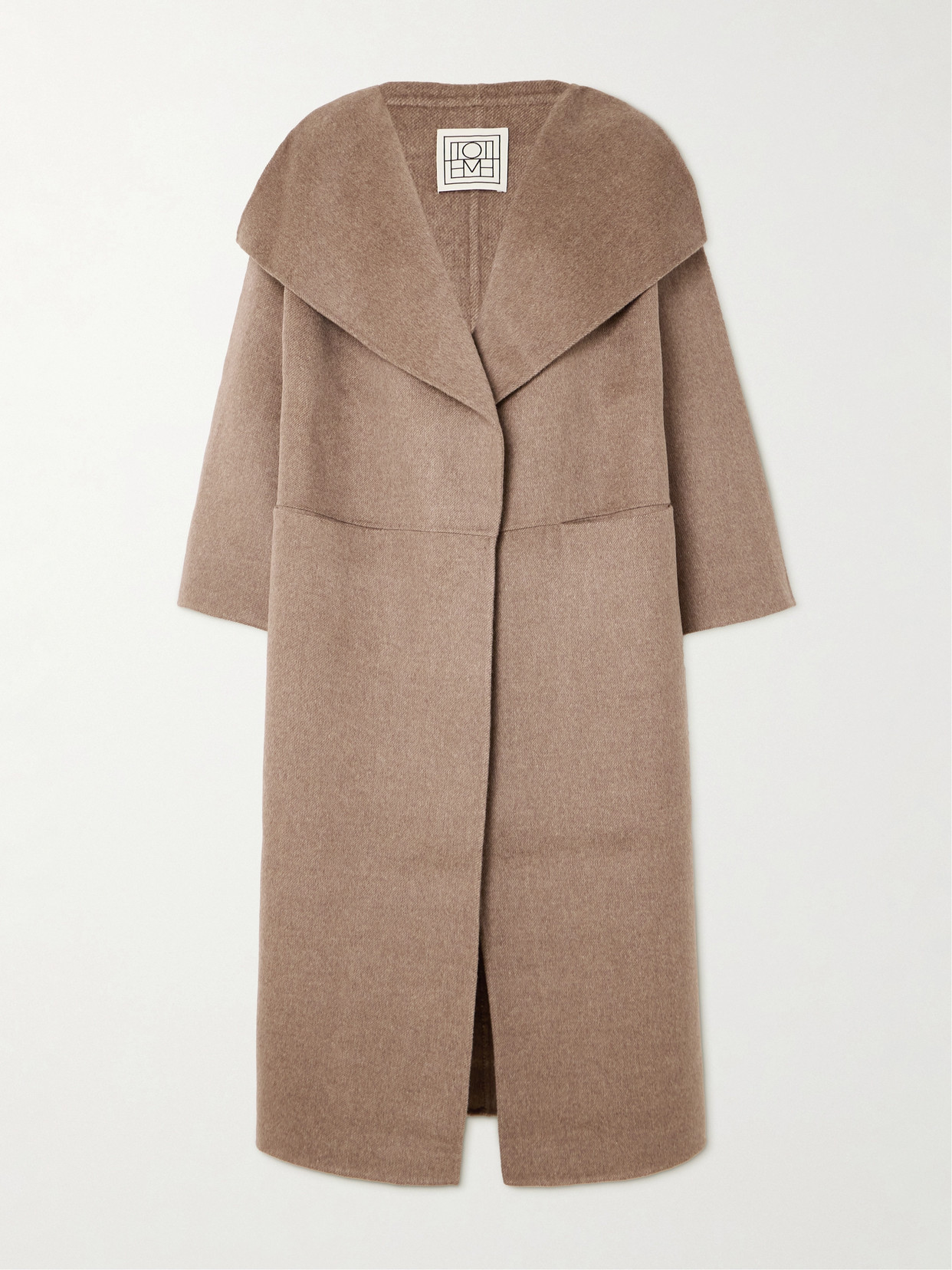 Totême Toteme Signature Wool Cashmere Coat Clothing In Neutral