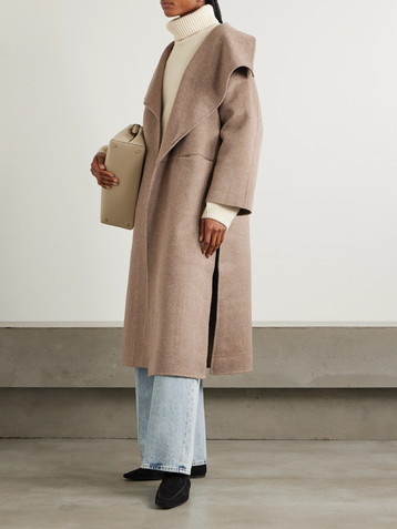 TOTEME Signature wool and cashmere-blend coat
