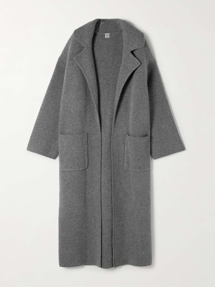 TOTEME Ribbed Wool-blend Coat