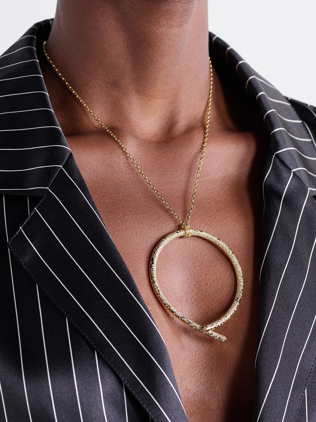 Tabayer Oera 18-karat Gold Diamond Necklace In Gold