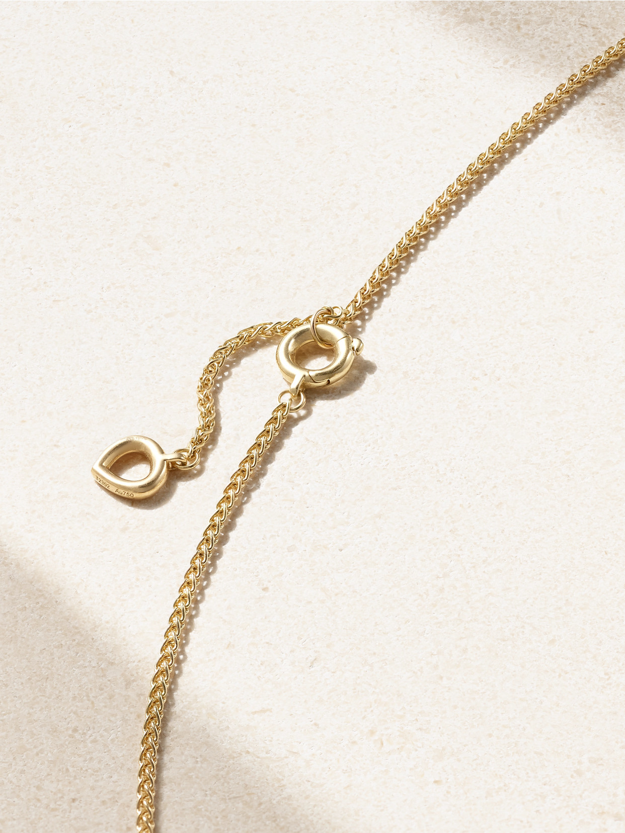 Tabayer Oera Large 18-karat Gold Diamond Necklace