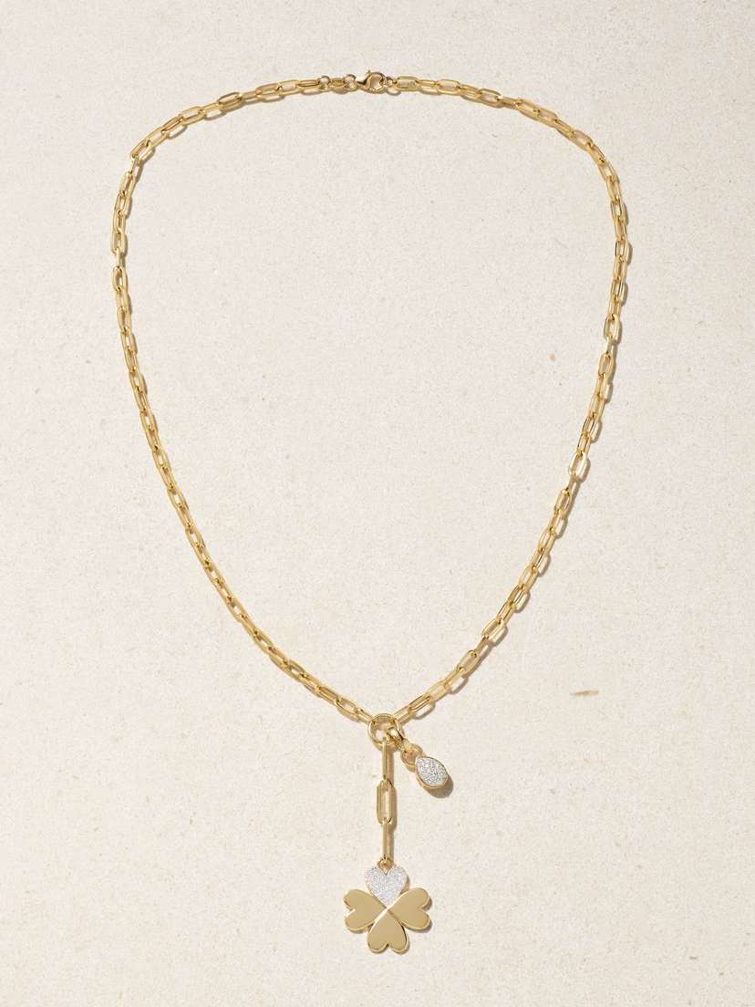 True Love 18-karat Gold Diamond Necklace