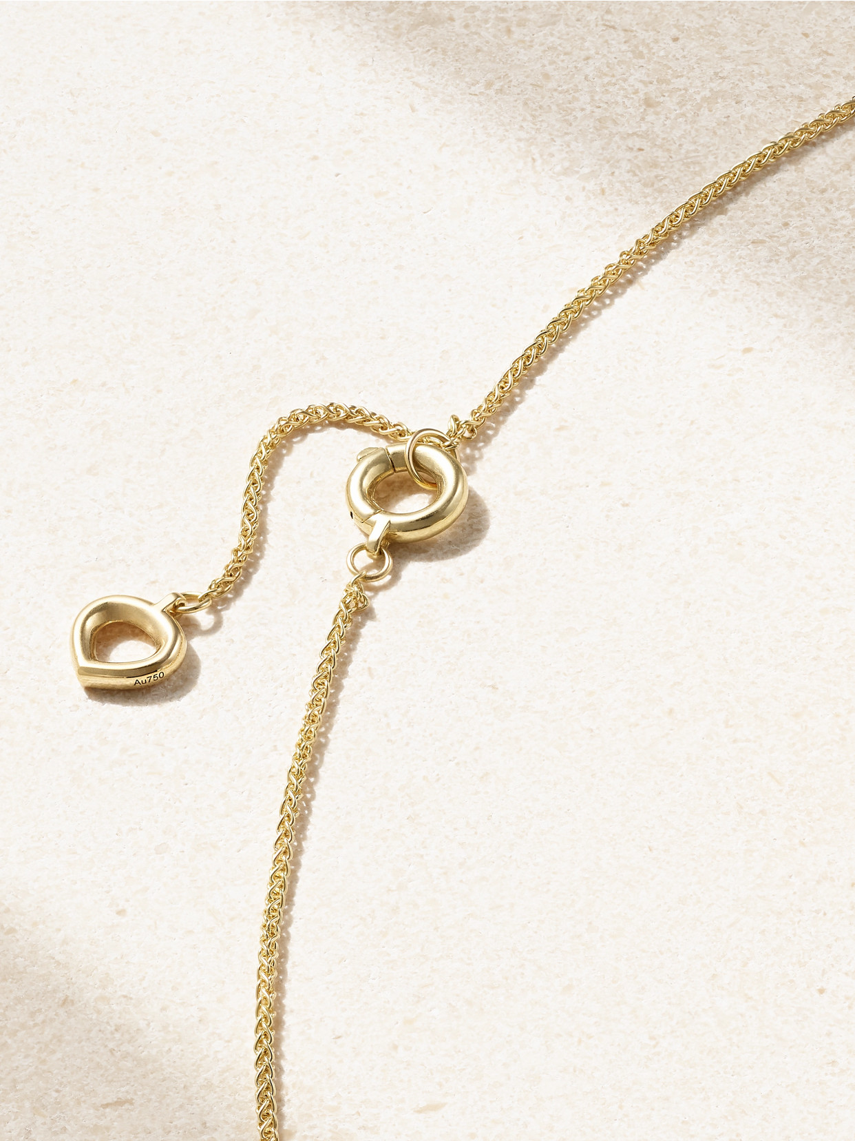 Tabayer Oera Mini 18-karat Gold Diamond Necklace