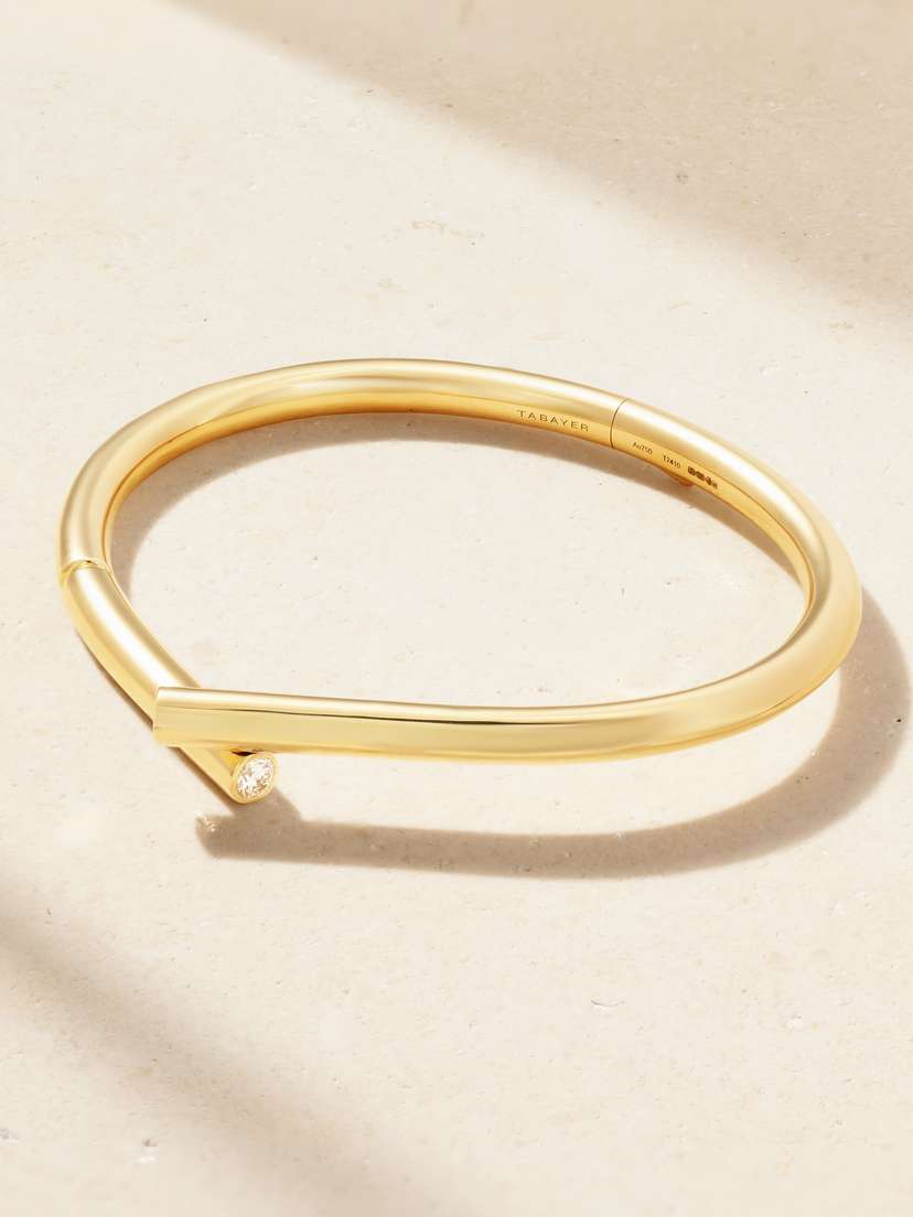 TABAYER Oera 18-karat Gold Diamond Bracelet