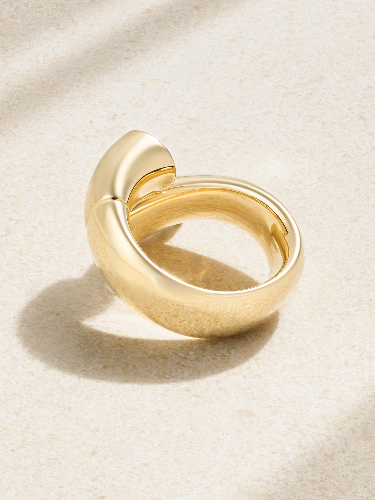 Tabayer Oera Large 18-karat Gold Ring In Gold