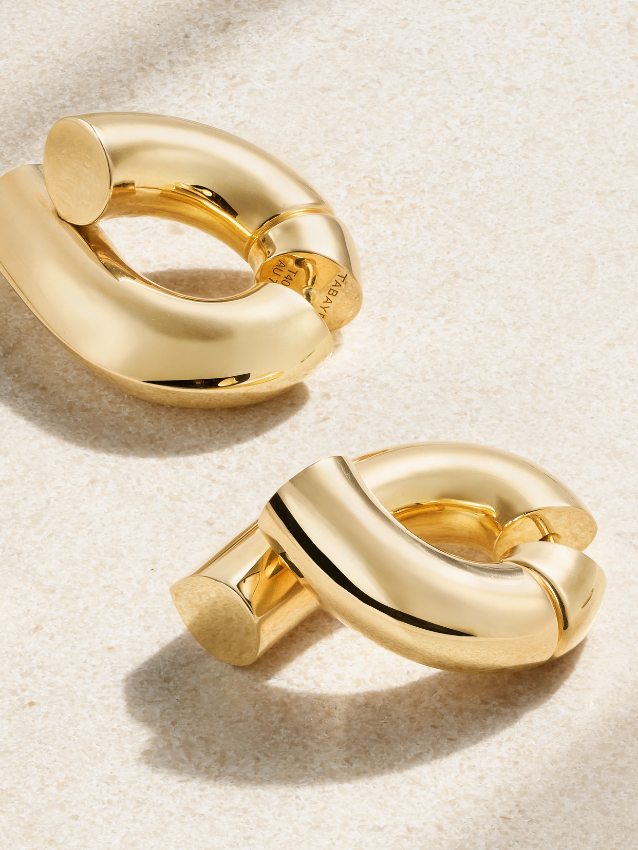 Tabayer Oera Large 18-karat Gold Earrings