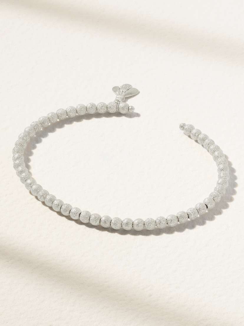 Carolina Bucci Florentine 18-karat White Gold Bracelet