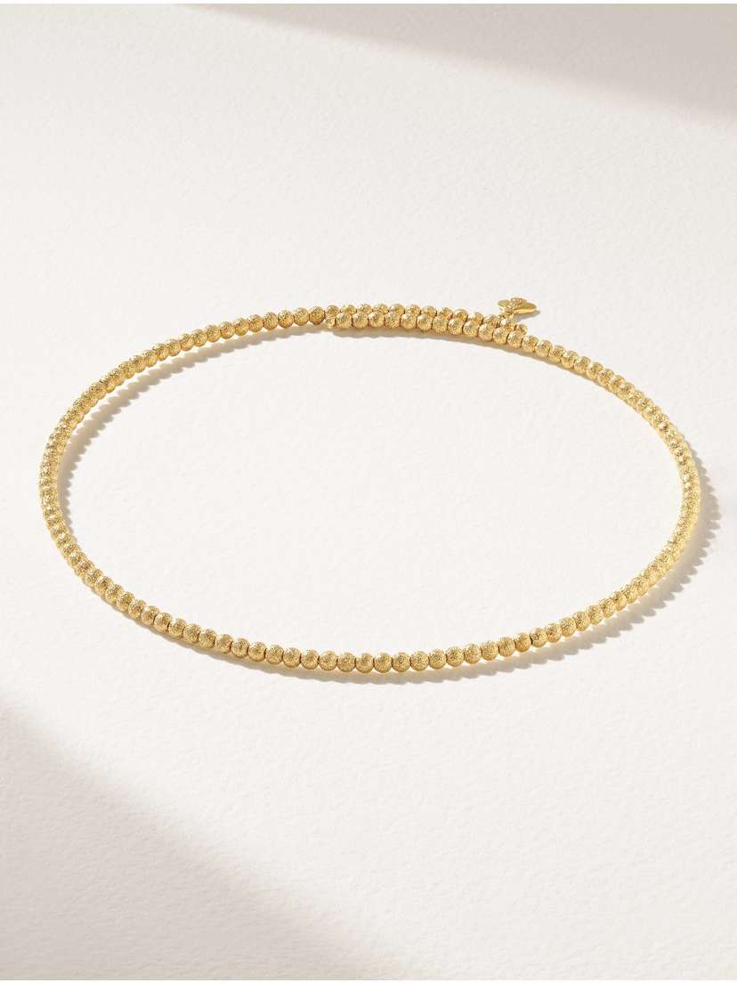 Carolina Bucci Florentine 18-karat Gold Choker