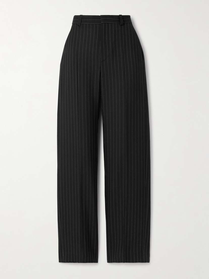 Wardrobe.NYC Pinstriped Wool-twill Straight-leg Pants