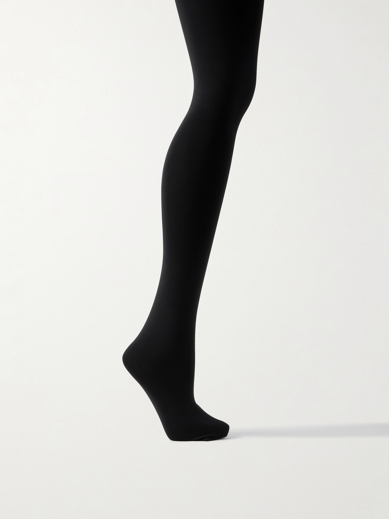 Wardrobe.nyc Opaque Tights In Black