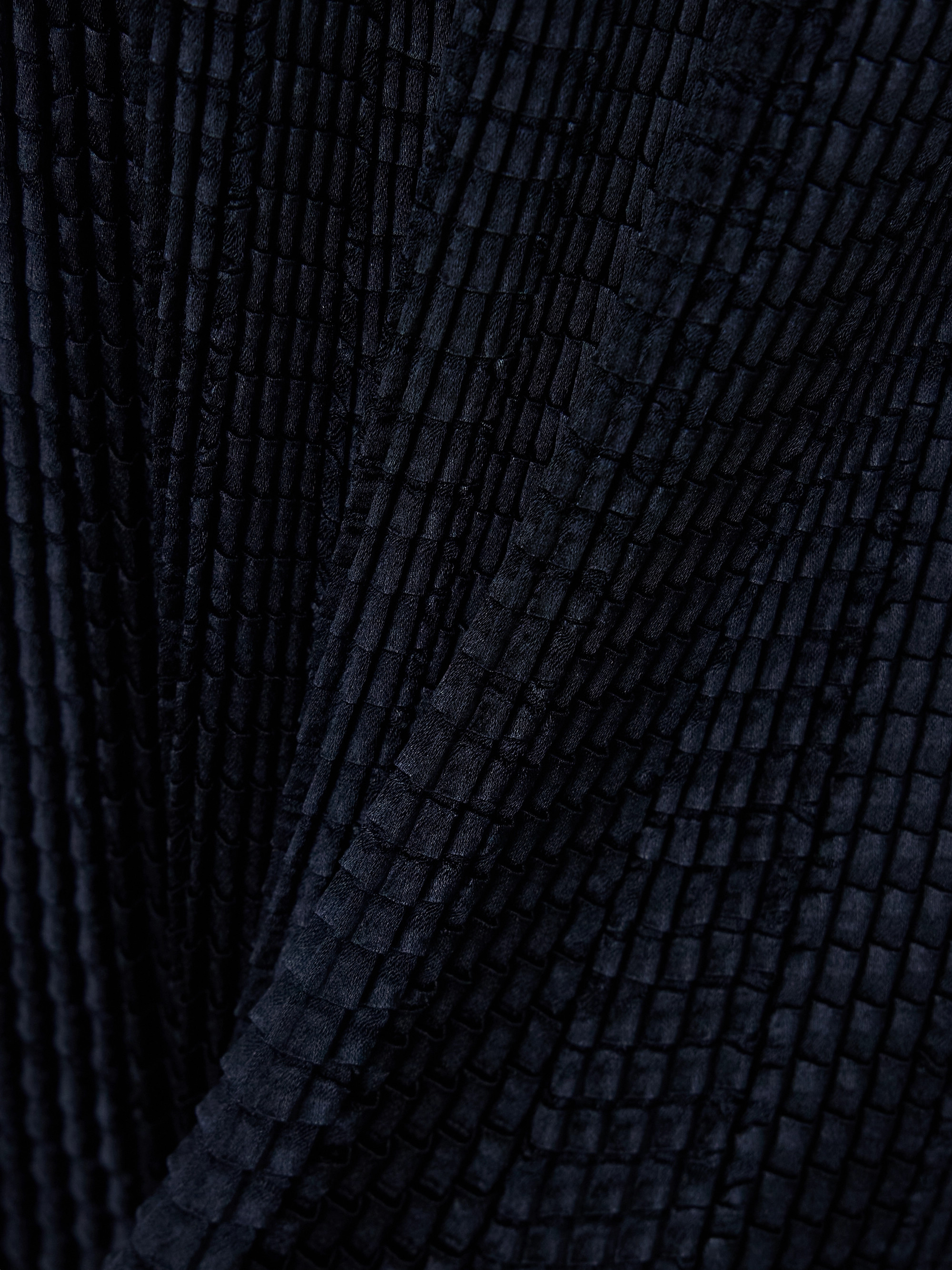 SIMKHAI Hollis shirred satin midi skirt thumbnail