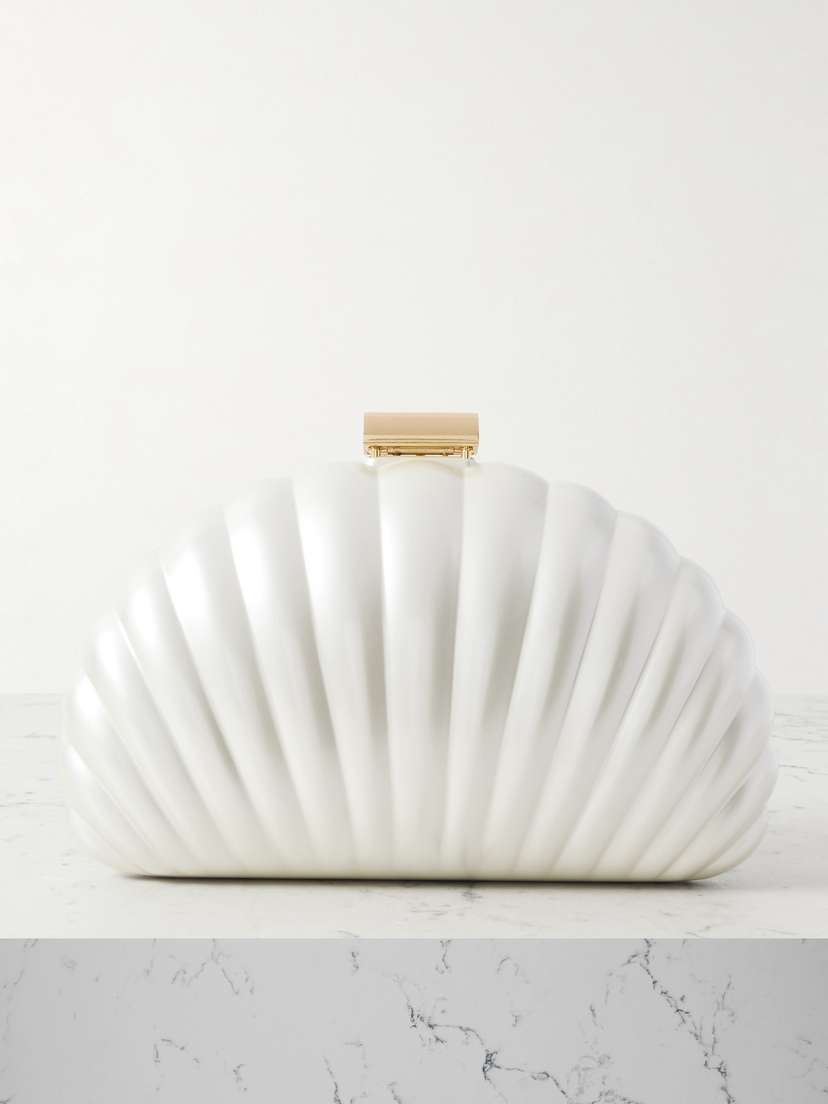 Simkhai Monet Resin Clutch