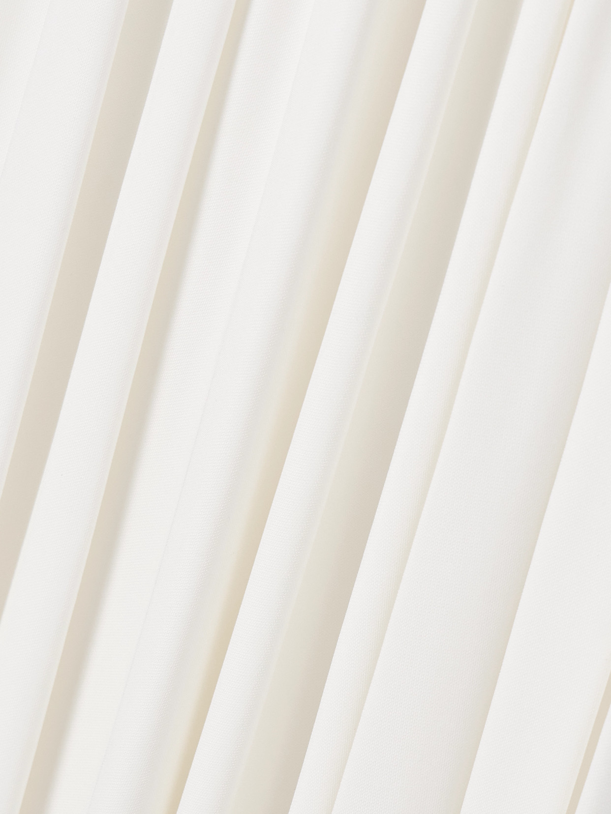 SIMKHAI AMARANTHA COLD-SHOULDER PLEATED STRETCH-JERSEY AND KNIT GOWN