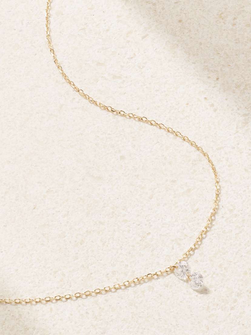 Persée Danaé 18-karat Gold Diamond Necklace