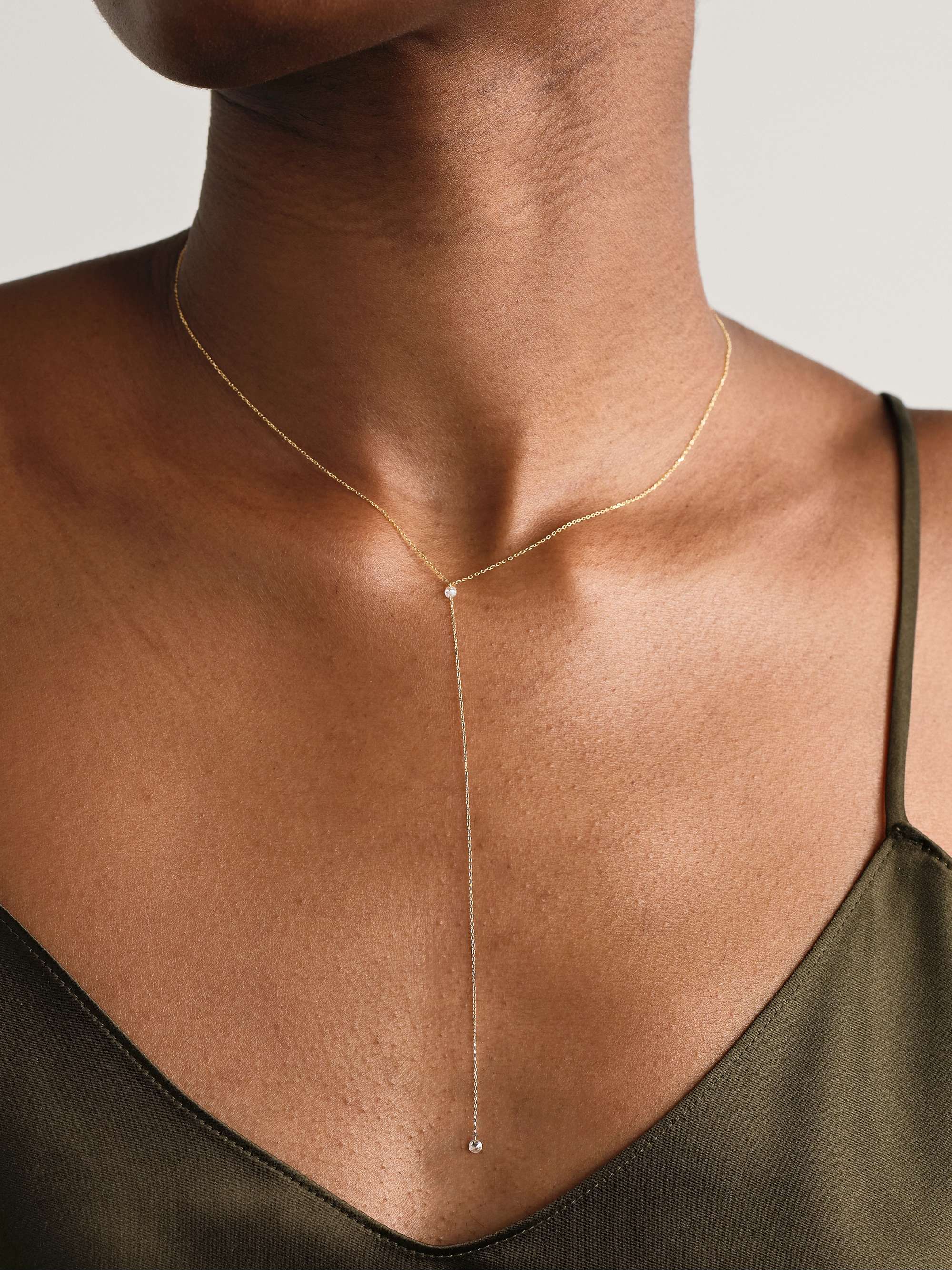 PERSÉE 18-karat gold diamond necklace | NET-A-PORTER
