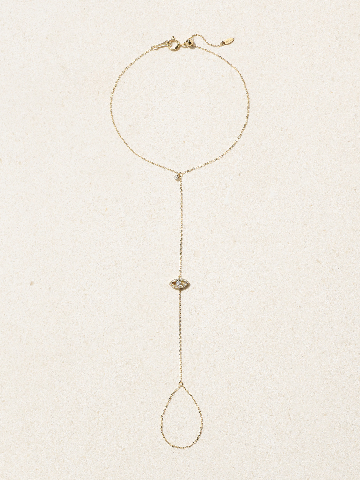 Persée Séléné 18-karat Gold Hand Bracelet