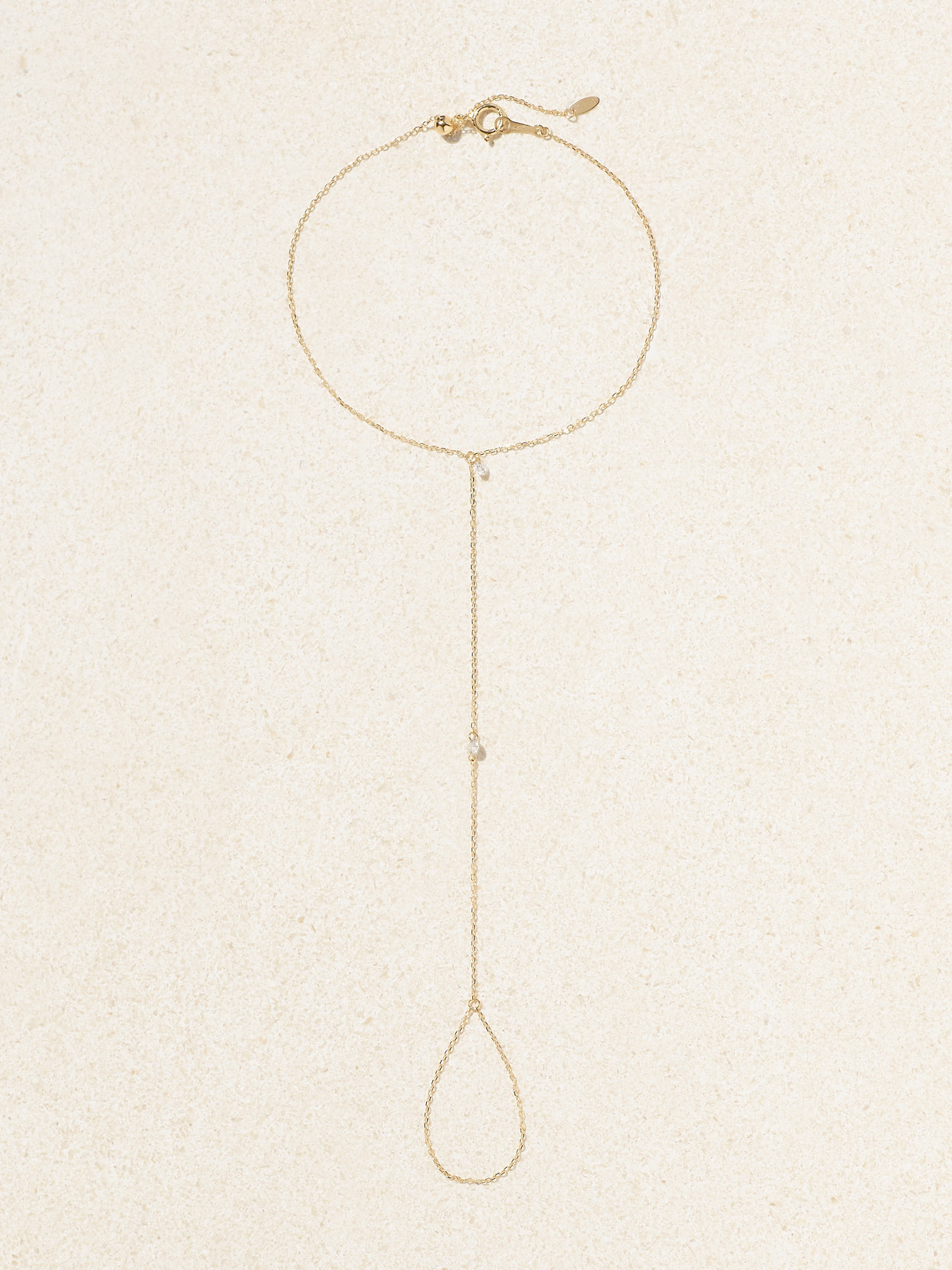 Persée Danaé 18-karat Gold Diamond Hand Bracelet