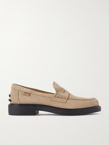 Tod's Gomma suede loafers