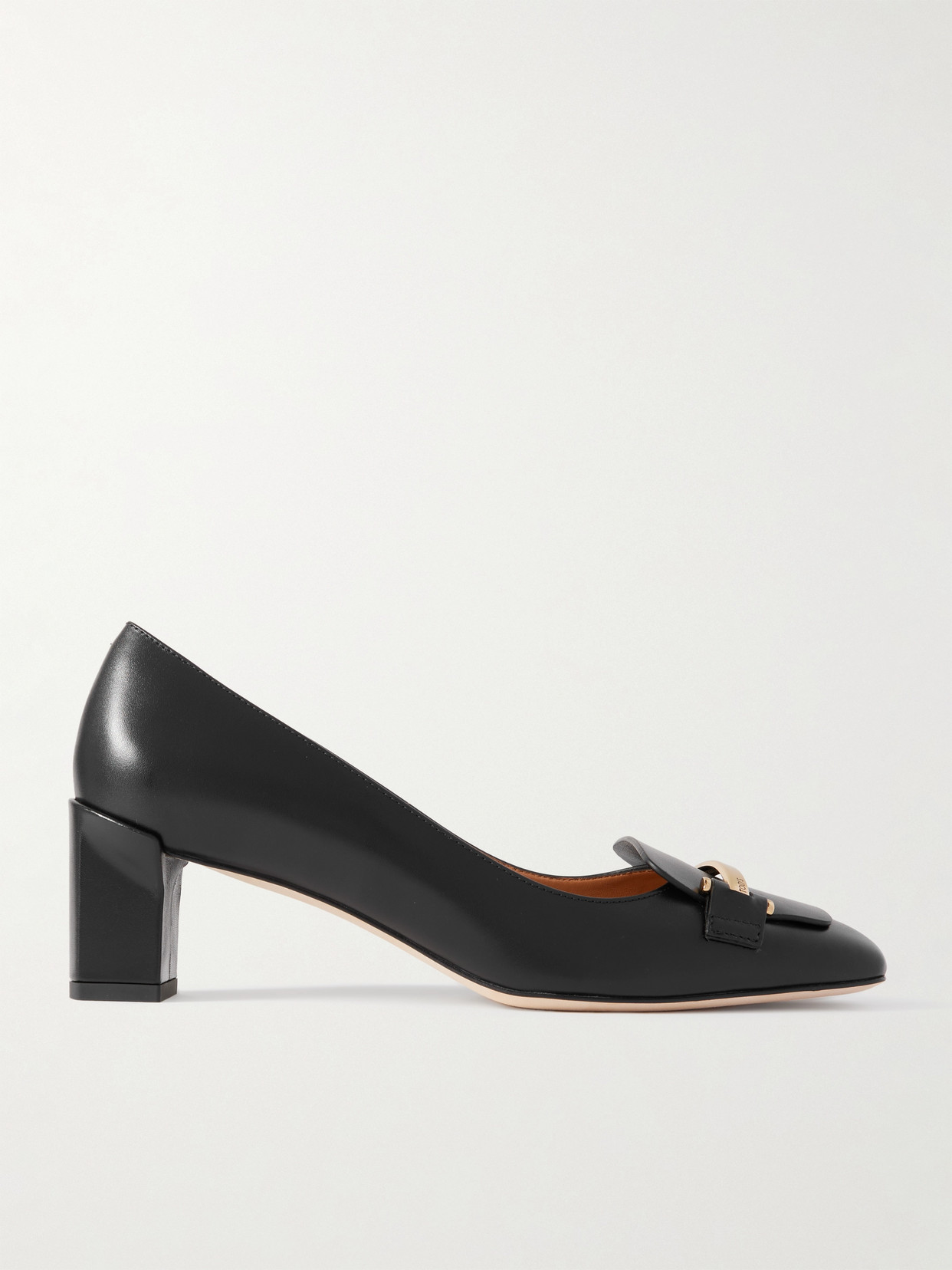 TOD'S BARRETTA EMBELLISHED LEATHER PUMPS 