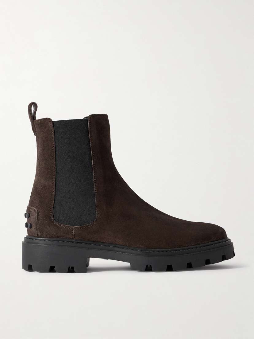 Tod's Suede Chelsea Boots