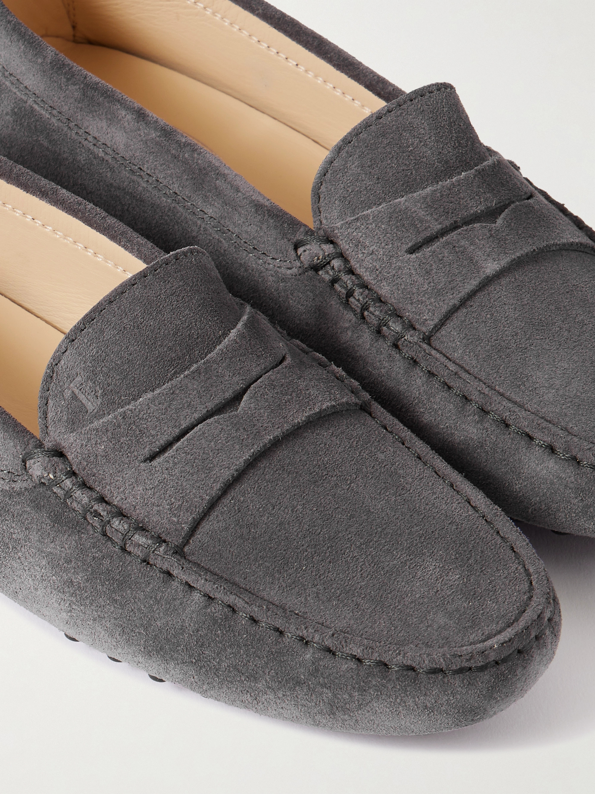 Tod's Gommino suede loafers