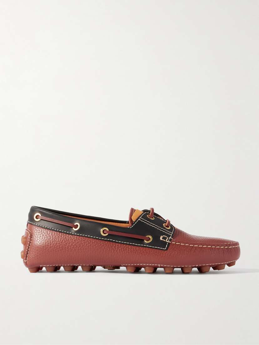 Tod's Gommino Two-tone Leather Loafers