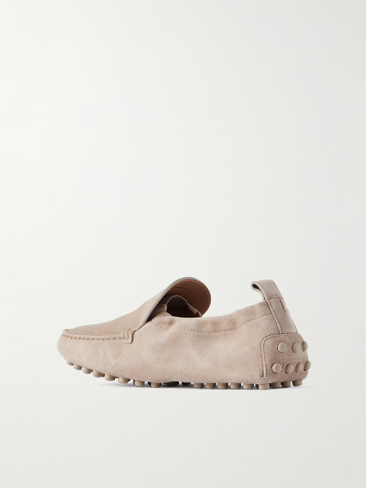 Tod's Gommino 22l Suede Loafers In Brown