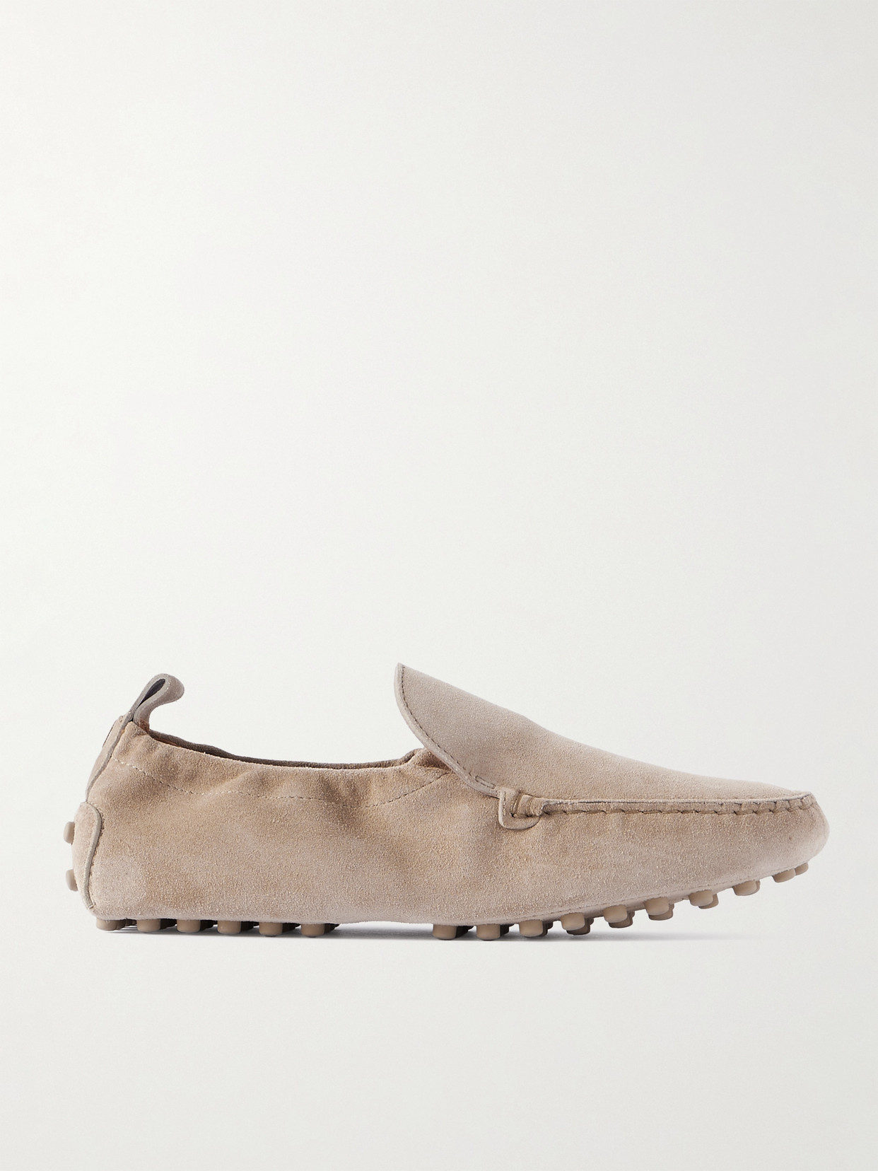 Tod's Gommino 22l Suede Loafers In Brown