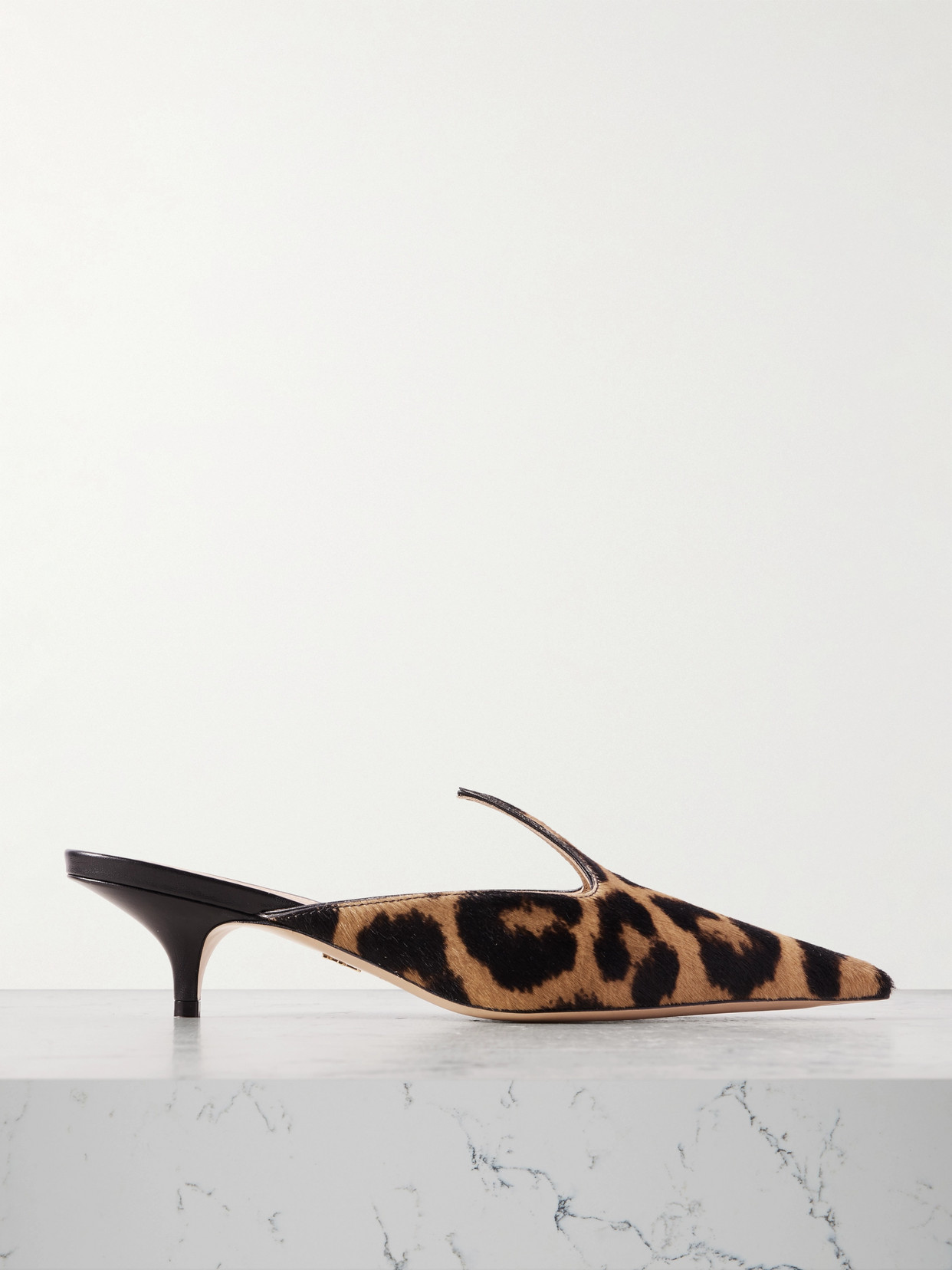 Ferragamo - Dorye Leopard-print Calf Hair Mules - Leopard print