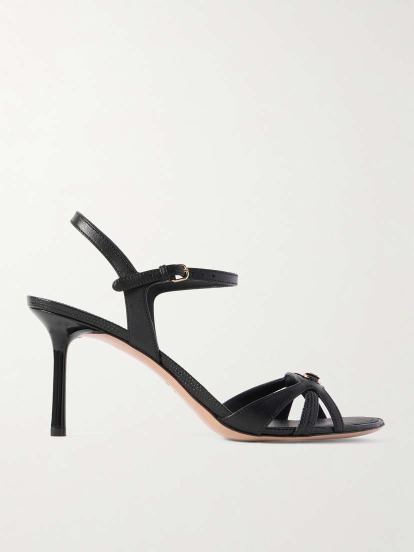 Ferragamo Dasy Logo-embellished Leather Sandals