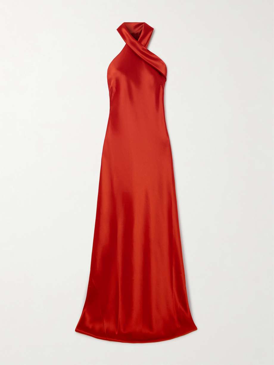 pandora satin gown