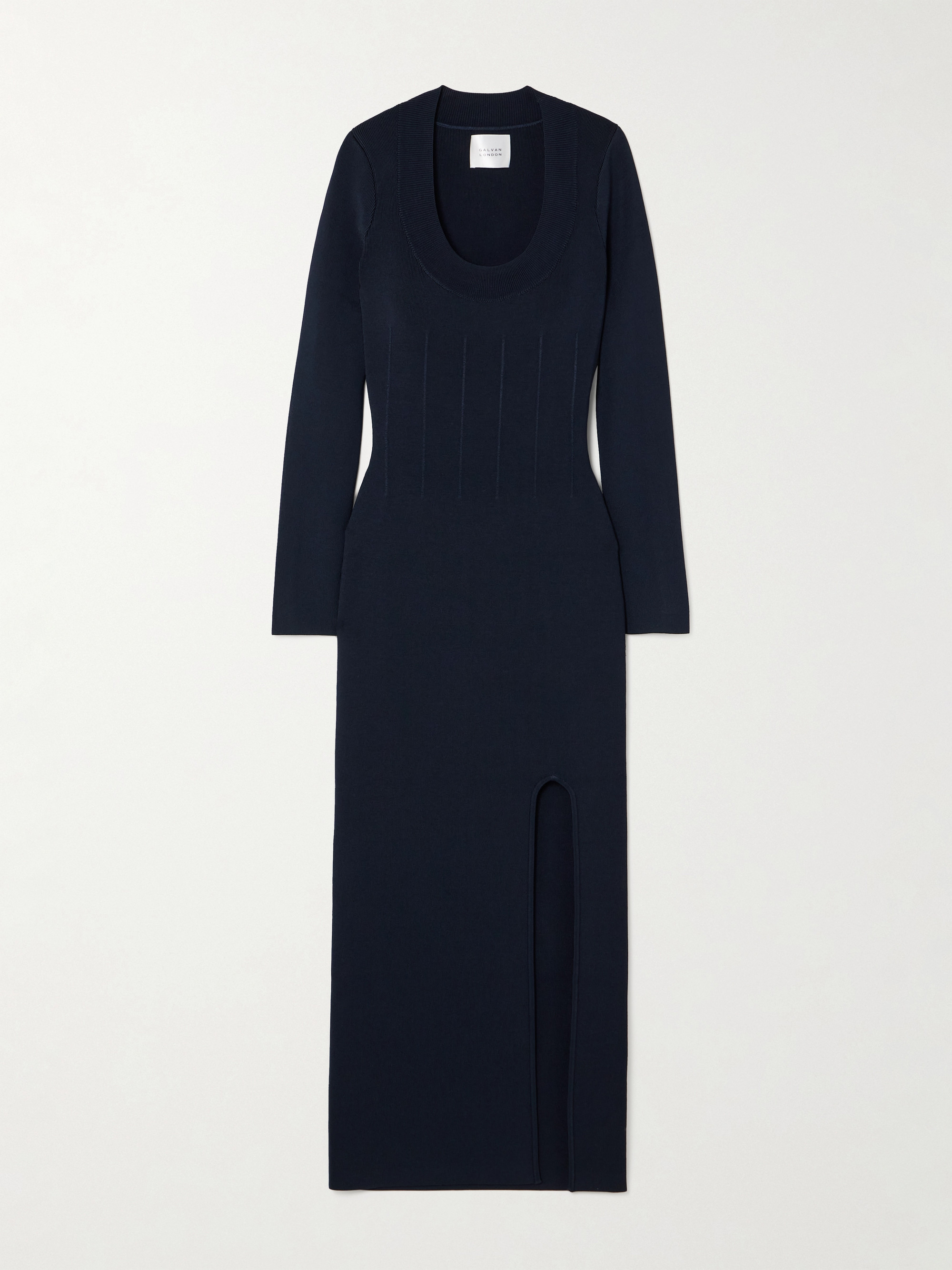 Galvan Atalanta stretch-knit midi dress thumbnail