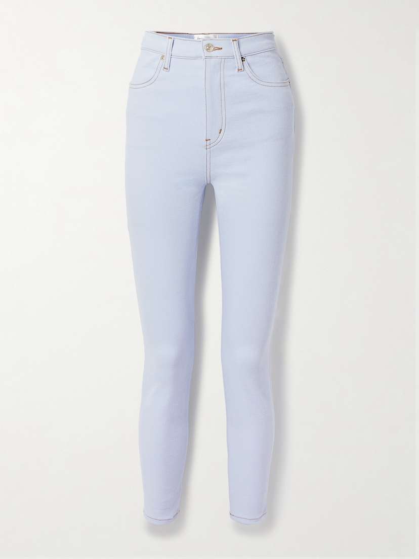 Frame + Carolina Herrera The Taper High-rise Skinny Jeans