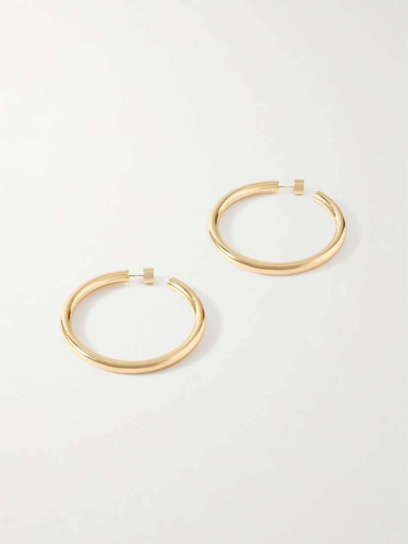 Jennifer Fisher Natasha Gold-plated Hoop Earrings