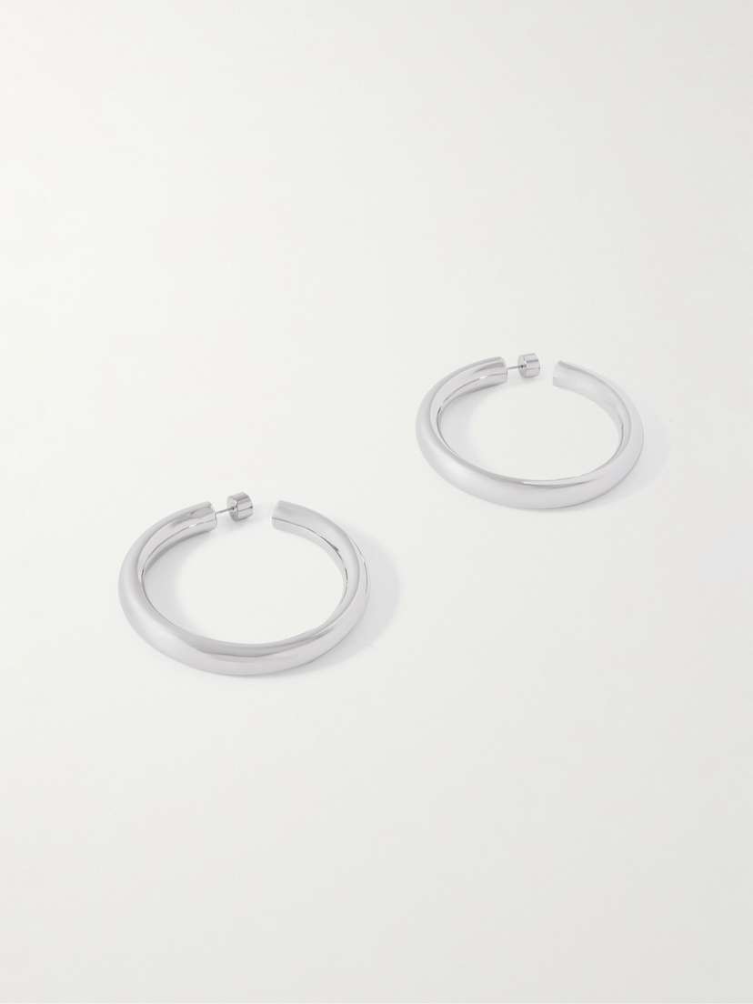 Jennifer Fisher Jamma Silver-plated Hoop Earrings