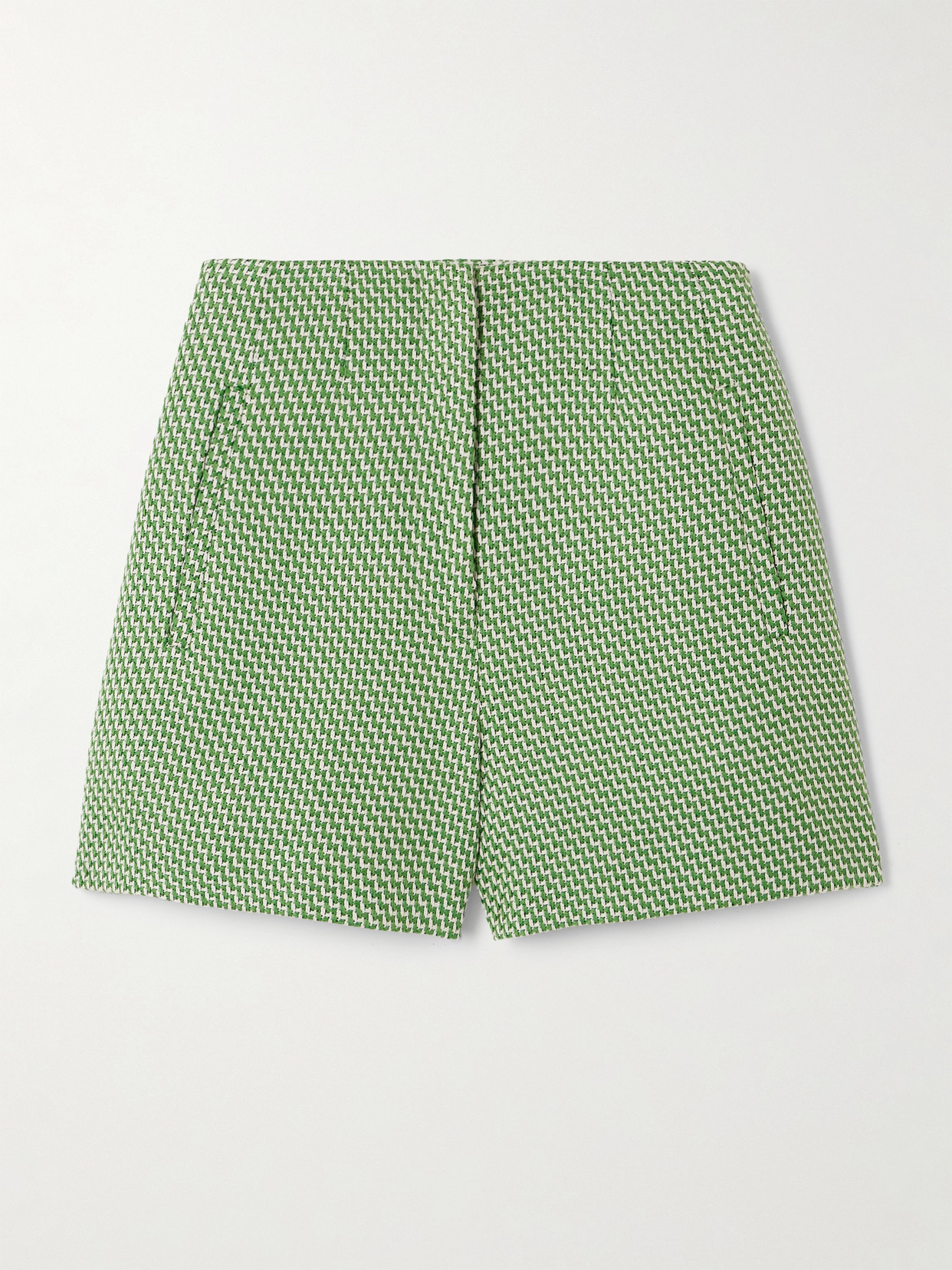 Veronica Beard - Jazmin Woven Shorts - Green