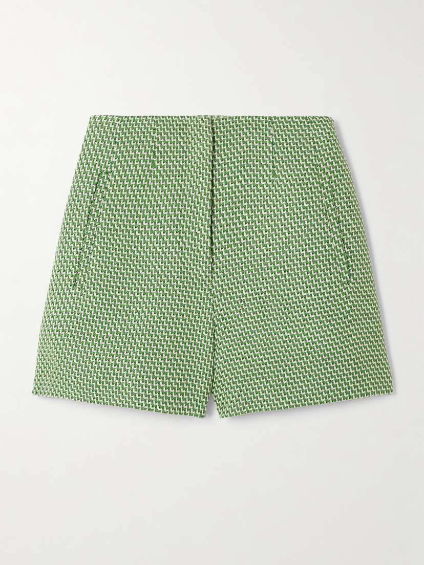 Veronica Beard Jazmin Woven Shorts