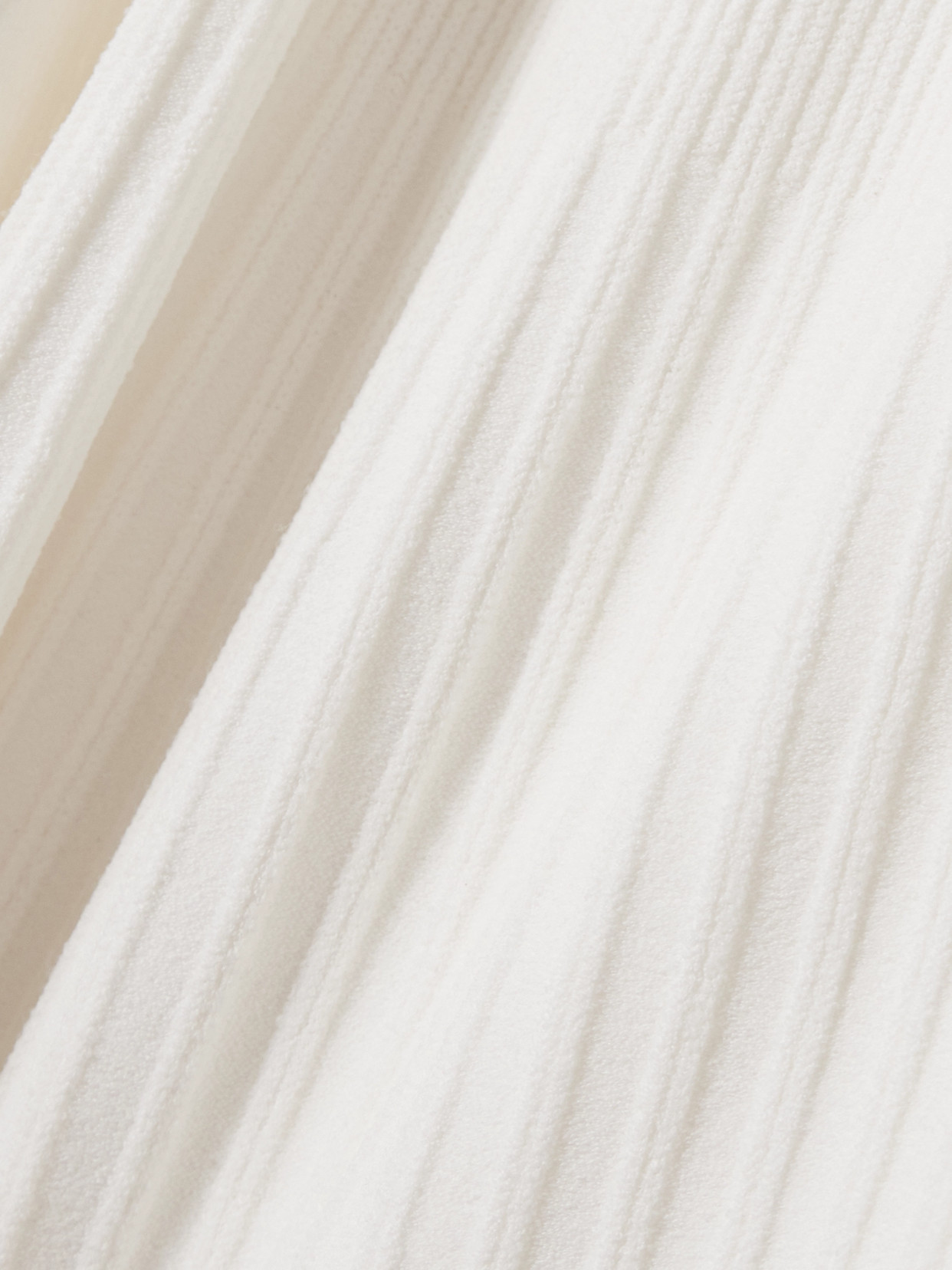 Veronica Beard Nami Knit Midi Dress In Off-white