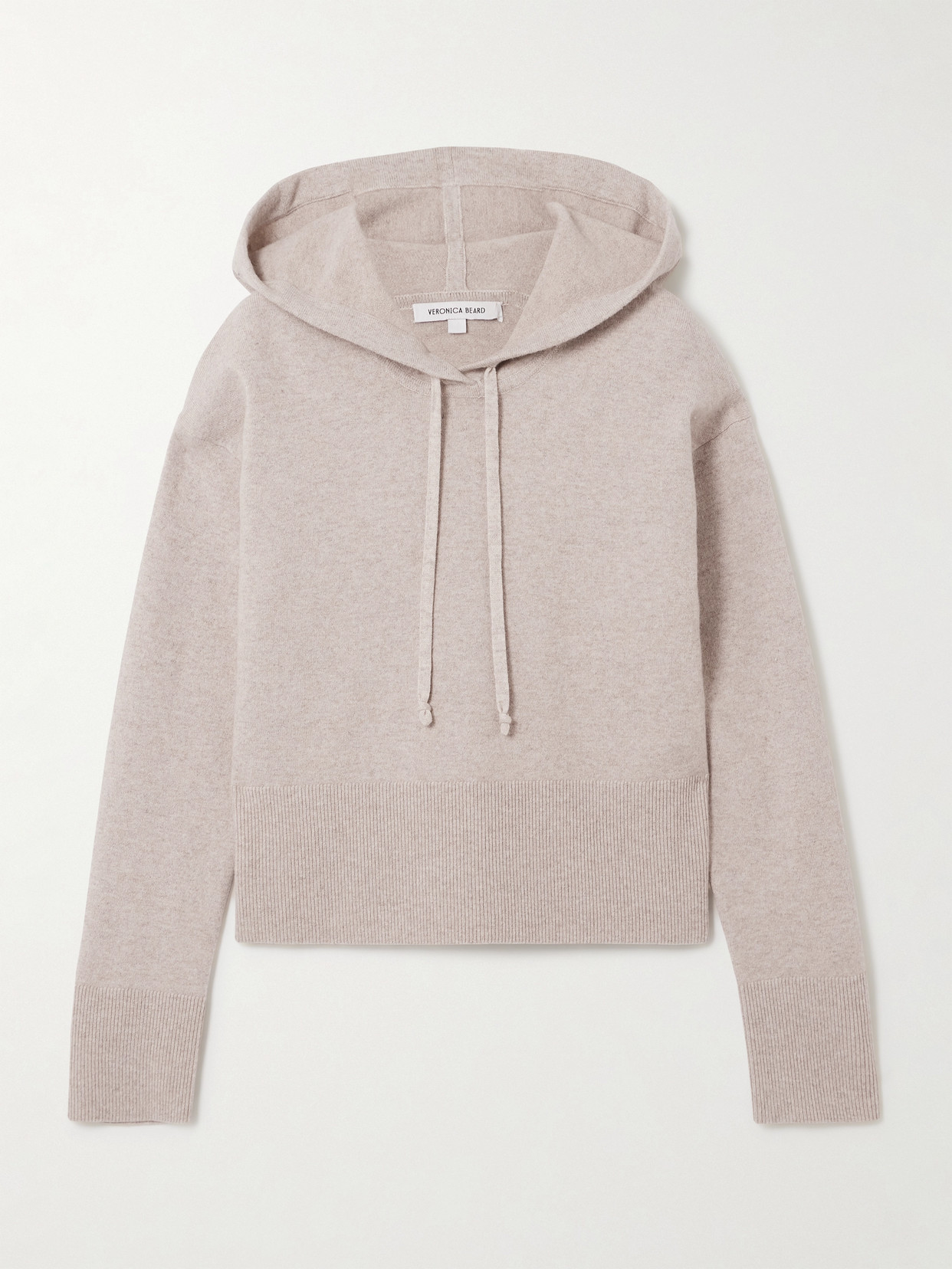 Veronica Beard - Billy Merino Wool And Cashmere-blend Hoodie - Beige